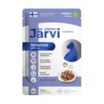 Jarvi пауч для кошек с чувствительным пищеварением кусочки в соусе со вкусом кролика